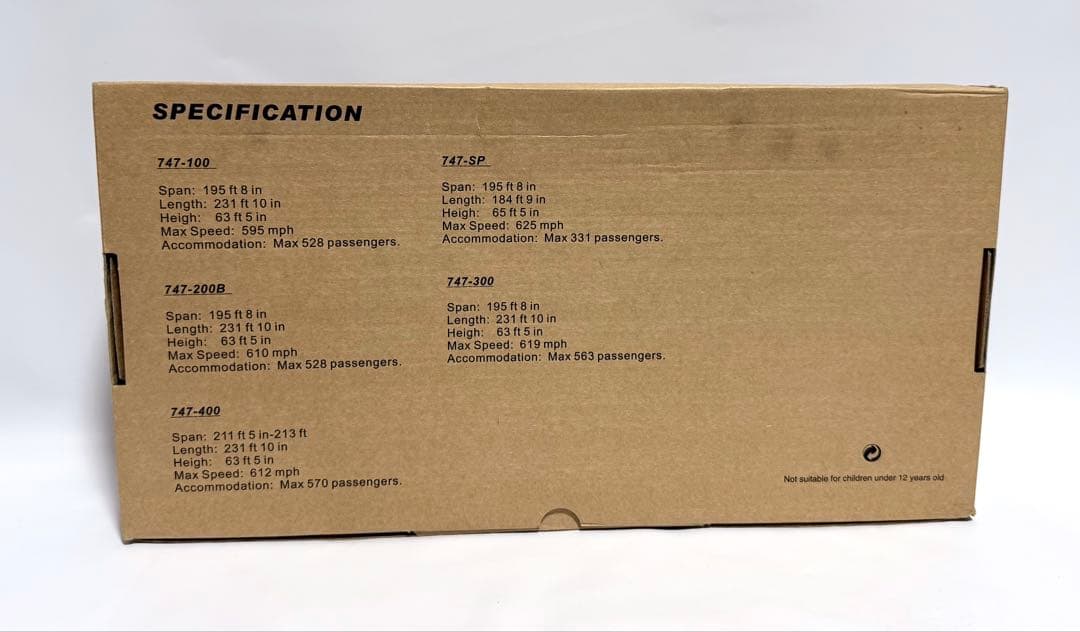 Boeing B747 日本モデル 組み立てキット