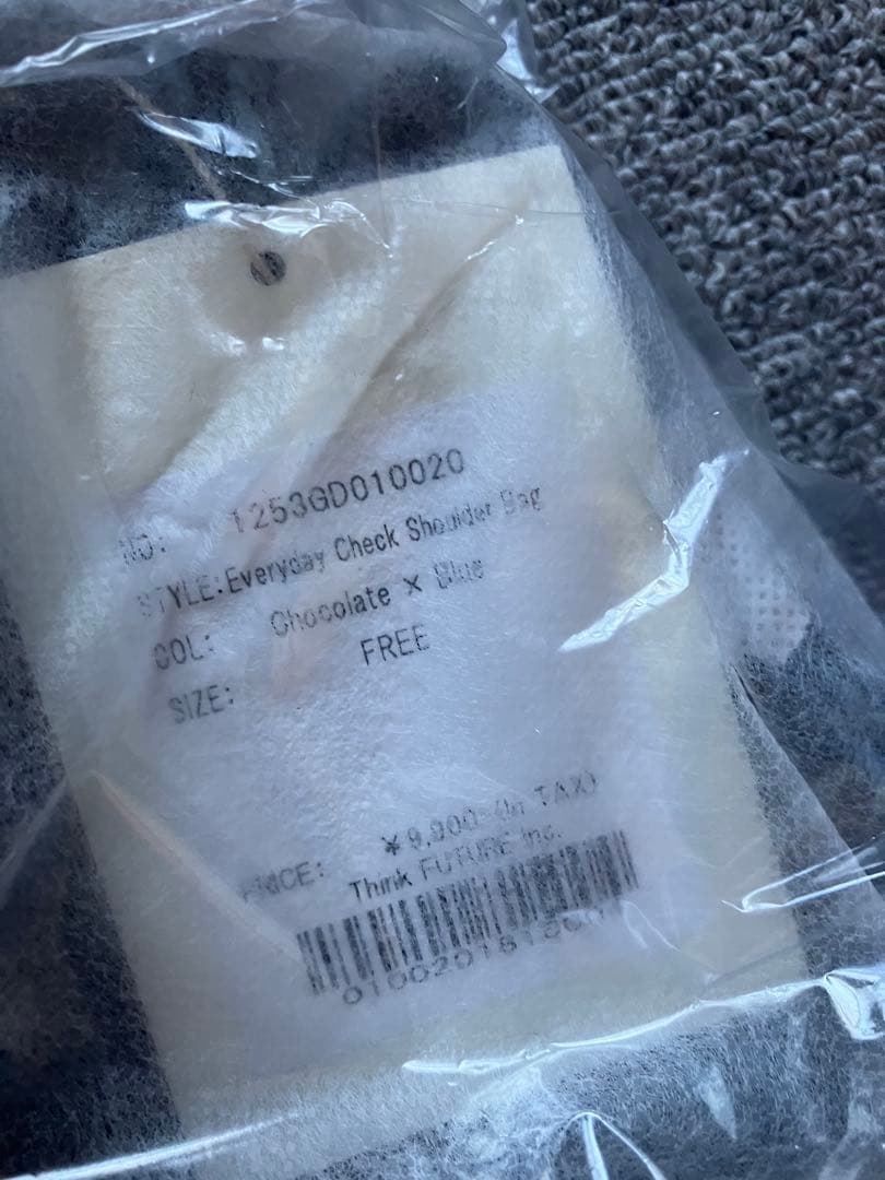 アリソンブラウンEVERYDAY CHECK SHOULDER BAG