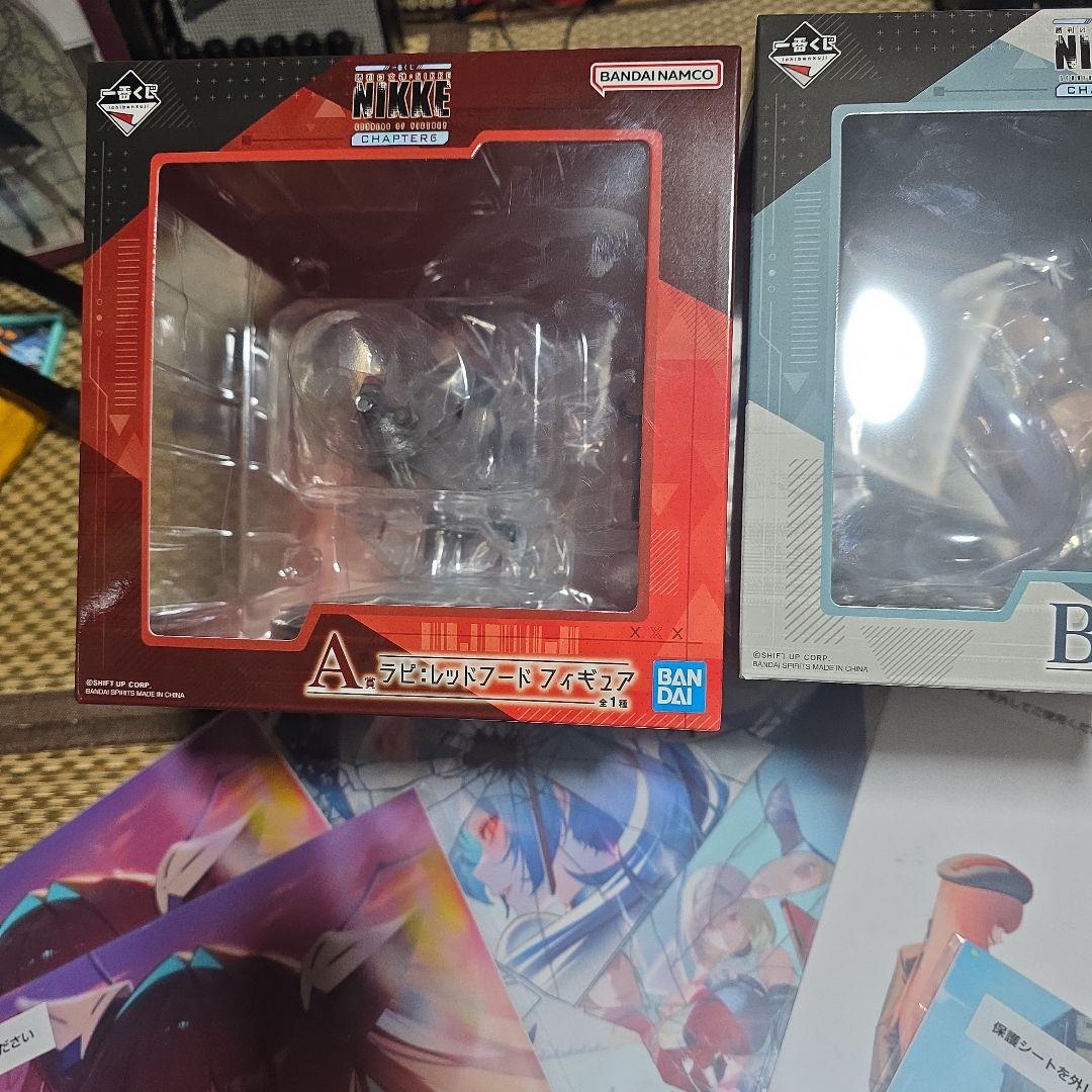 NIKKE 一番くじ　勝利の女神ニケ　A賞、B賞、F賞5点、E賞1点セット！