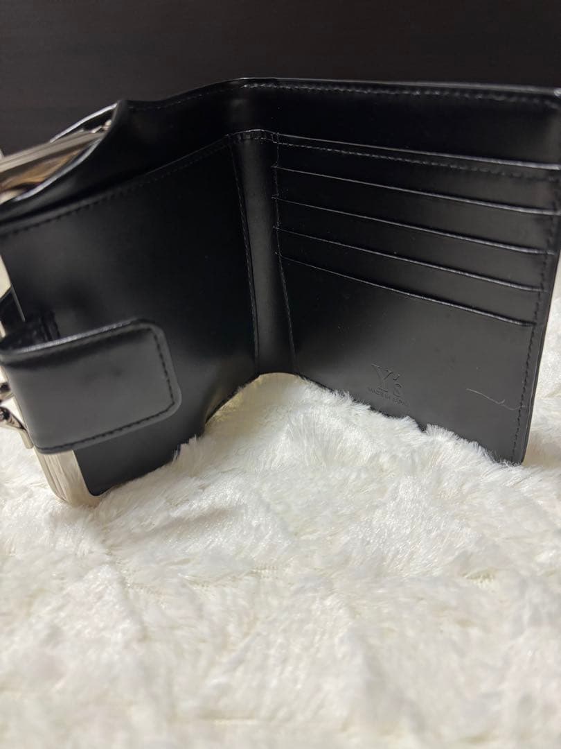 Ｙ's がま口 二つ折り財布 ヨウジヤマモト