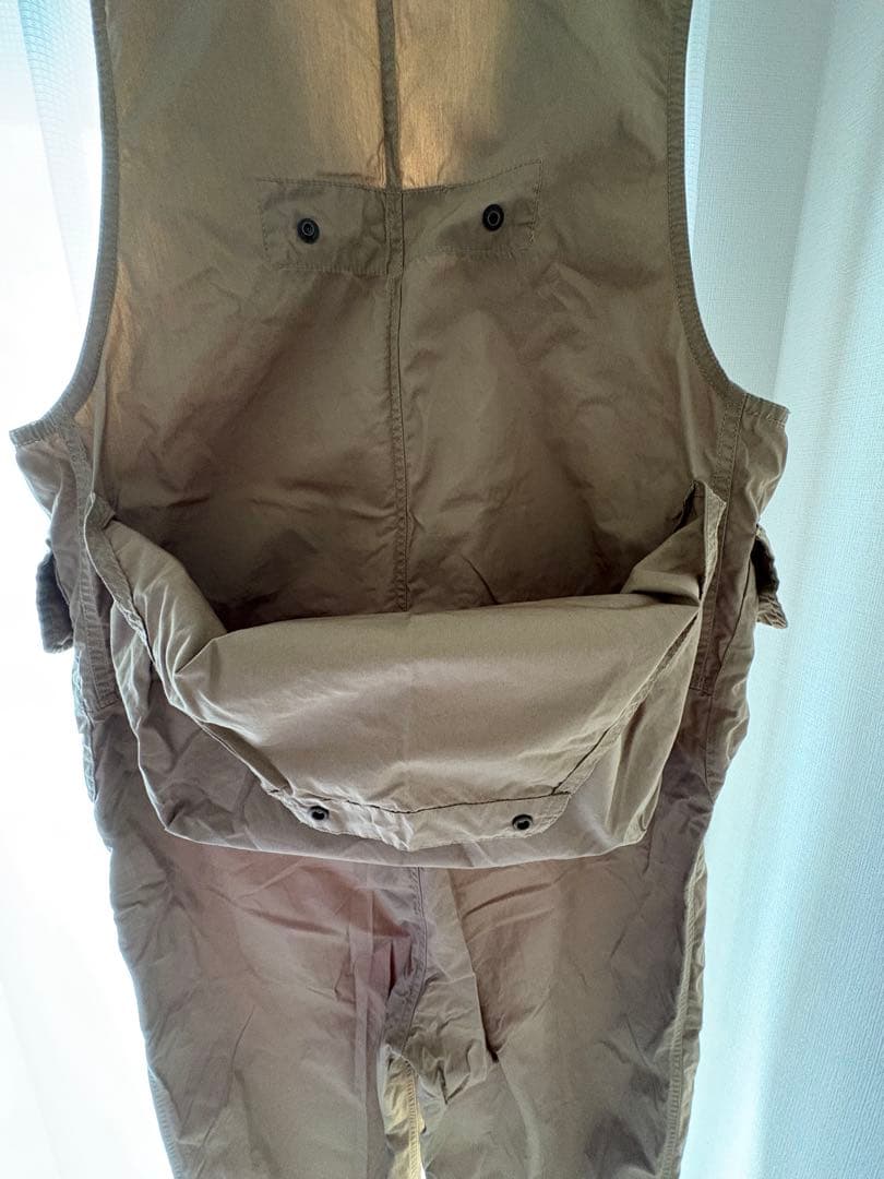 BEAMS BOY コットンウェザーハンティングベスト オールインワン 24AW