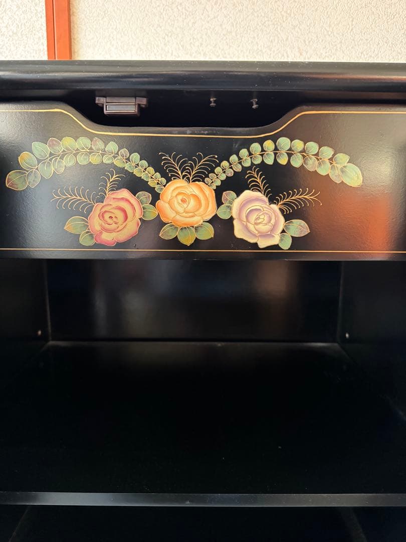 加賀友禅 和ダンス 和簞笥 金箔装飾 伝統工芸品