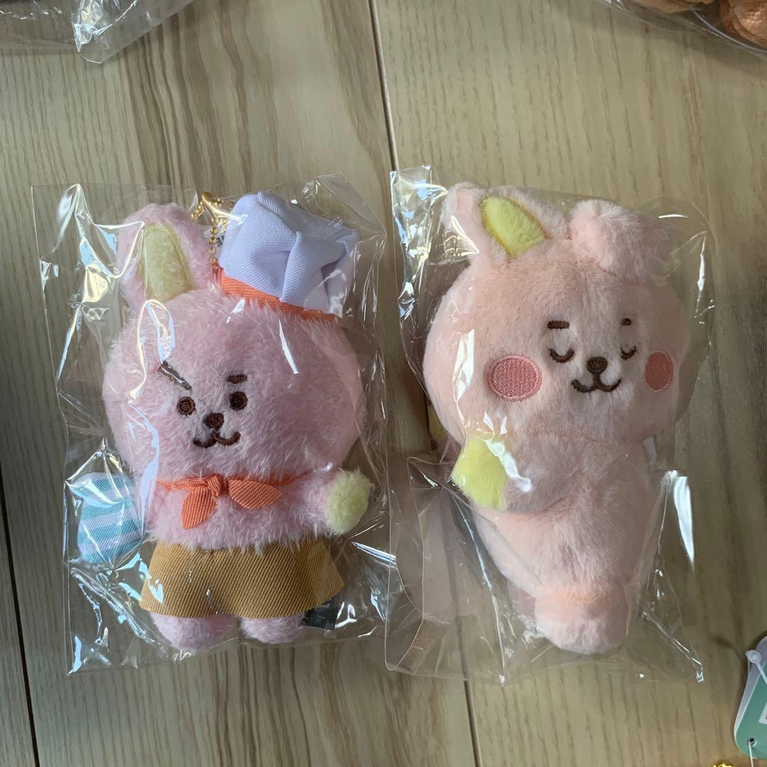 新品未開封　BT21 COOKY 公式ぬいぐるみ等まとめ売り　18個セット　レア
