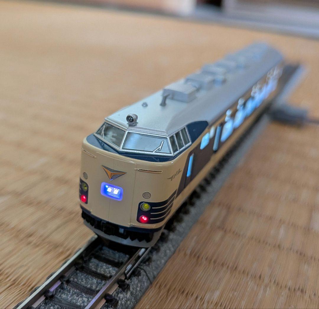 KATO【自作室内灯入り581/583系】10-1717等　計12両