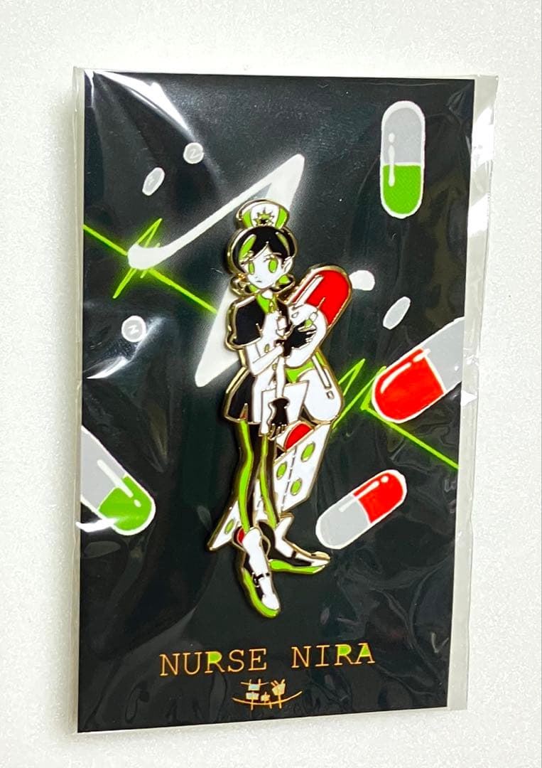 ニラちゃん ピンバッジ 全6種 ずっと真夜中でいいのに 革蝉初個展3原色の備忘録