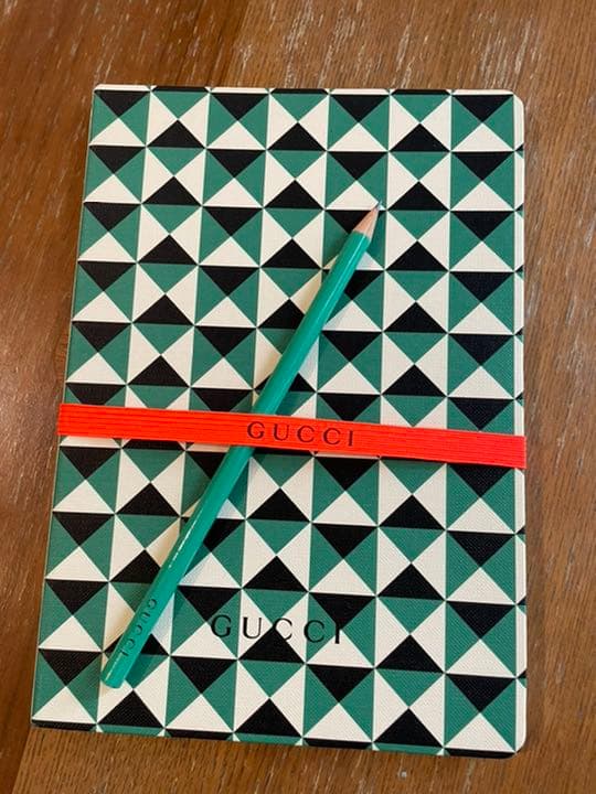 GUCCI ノート　鉛筆
