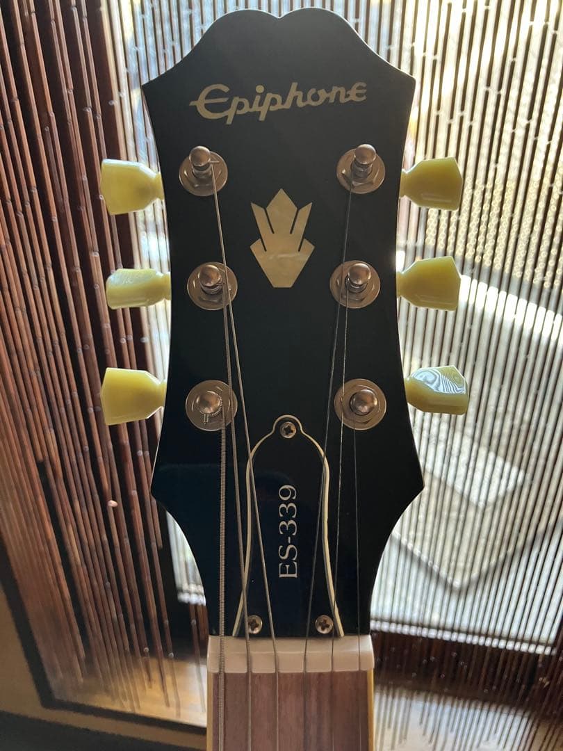 Epiphone ES-339 Pro セミアコ ナチュラルおまけ付き
