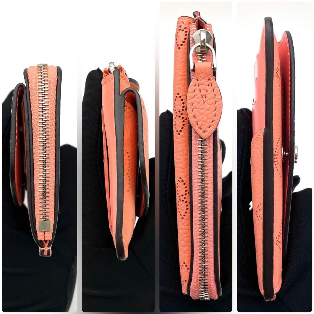 【ほぼ未使用】ルイヴィトン モノグラム マヒナ ポルトカルト レクト ヴェルソ