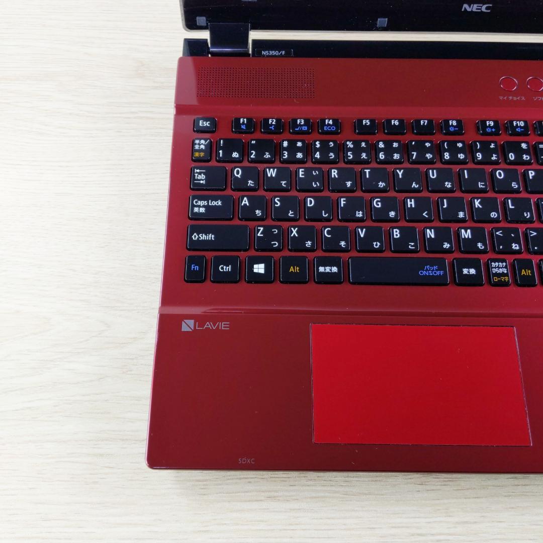 高速SSD512GB☆ブルーレイ☆Win11 NECノートパソコン カメラ付き