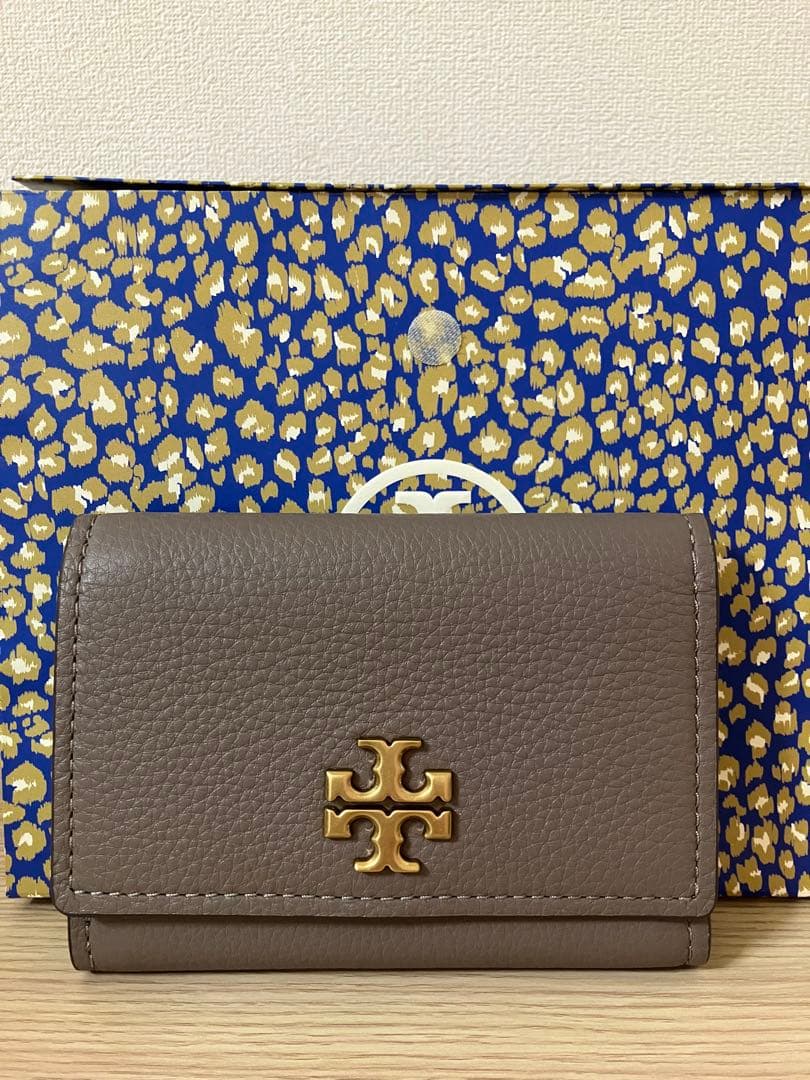 【新品未使用】TORY BURCH グレー財布