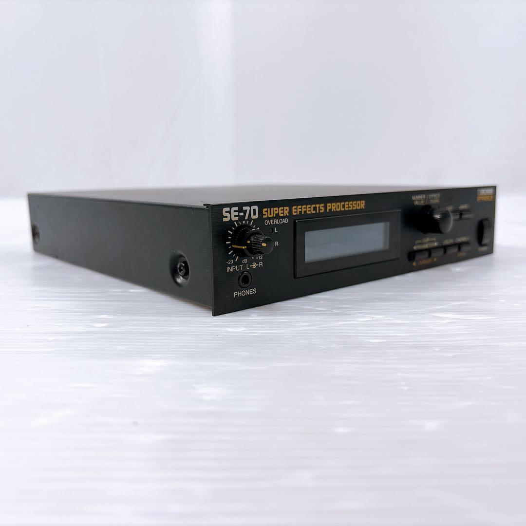 【極美品】BOSS スーパーエフェクトプロセッサー SE-70 エフェクター