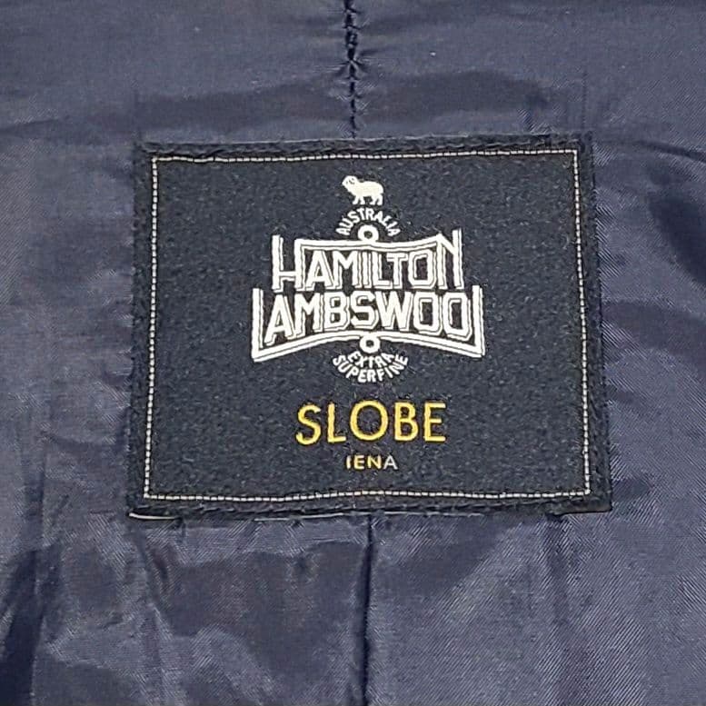 【人気】23年　スローブイエナ　ハミルトン　ダブルフェイスロングチェスターコート