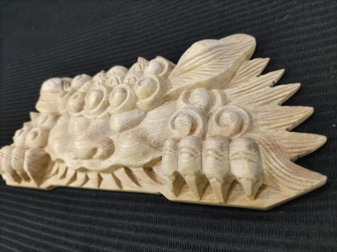 ★☆【獅子噛み】幅30ｃｍ　魔除け！お祭り、山車、神輿　だんぢり彫刻部材