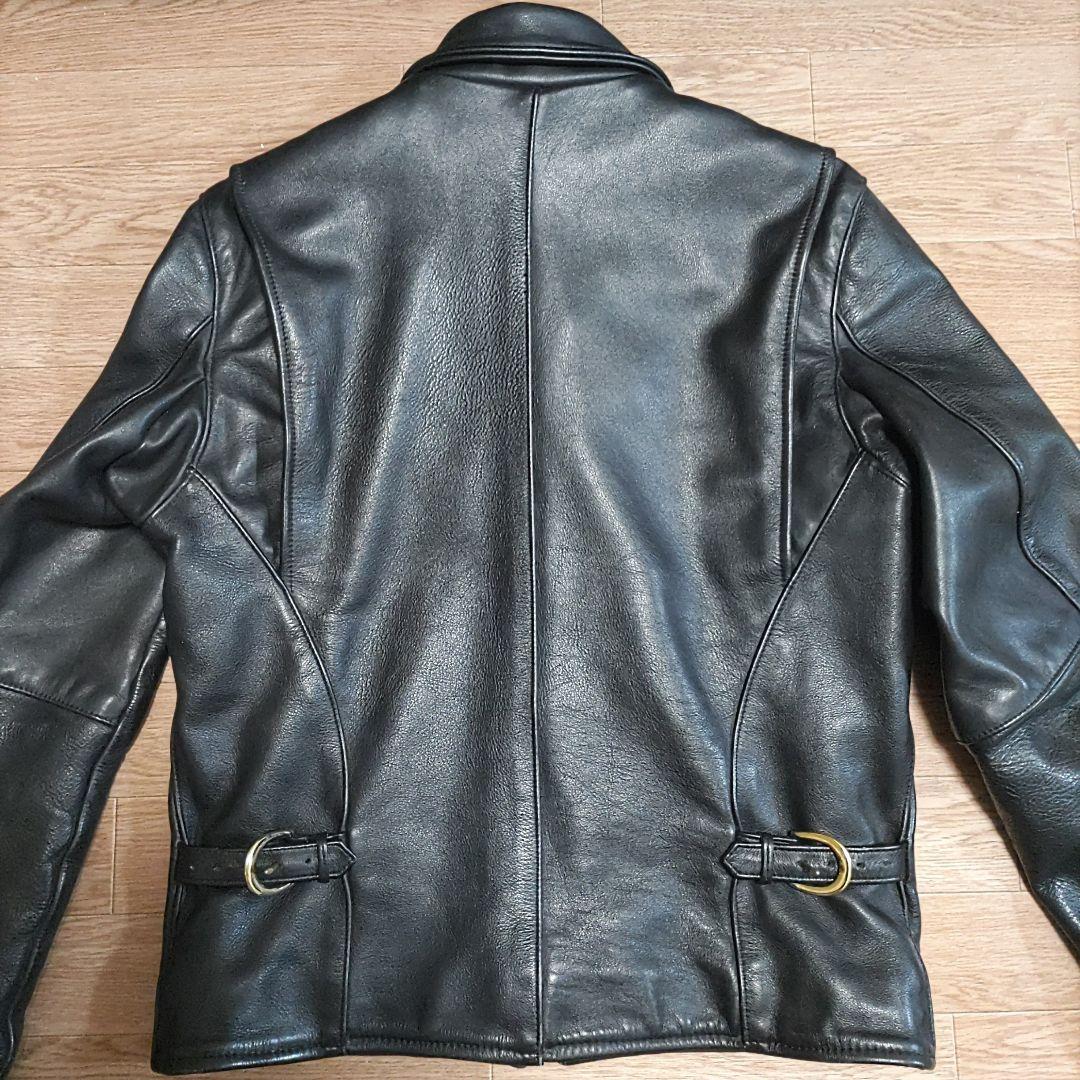 【40サイズ】VANSON シングルライダース　レザージャケット