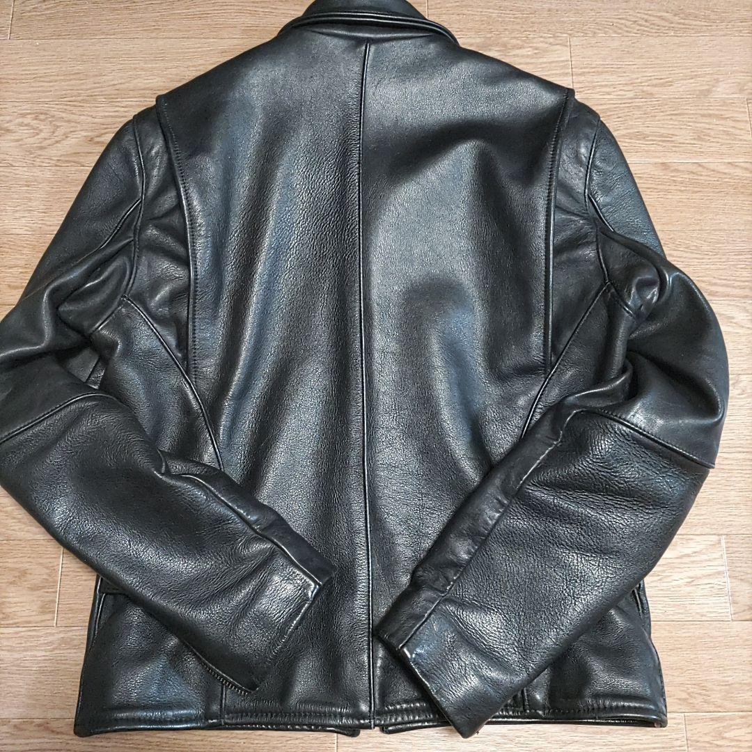 【40サイズ】VANSON シングルライダース　レザージャケット