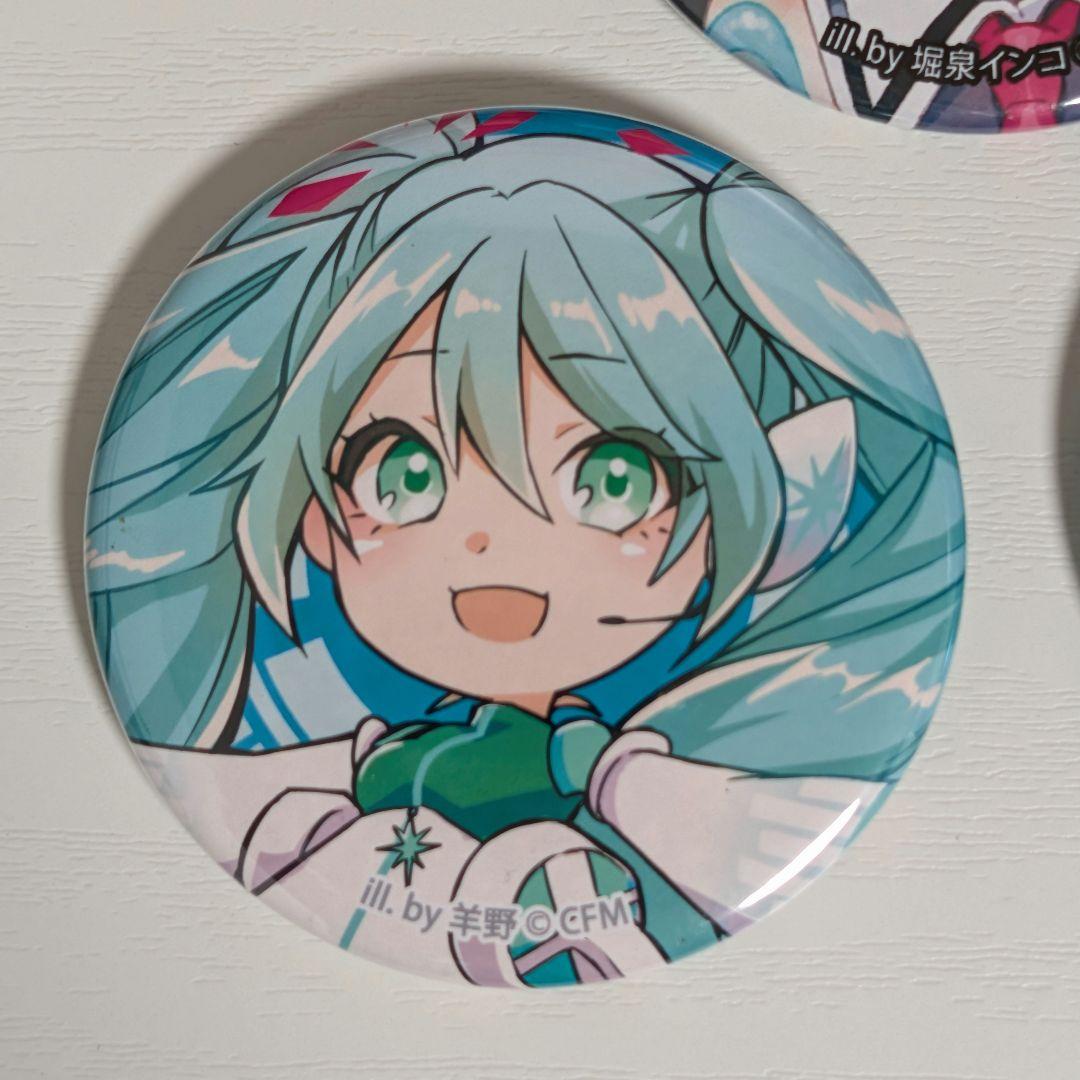 初音ミク 展示会 缶バッジ 有楽町 マルイ 堀泉インコ 羊野