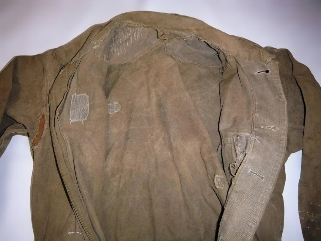 旧日本軍　陸軍？海軍？　戦闘服　作業着　ツナギ　制服　軍服