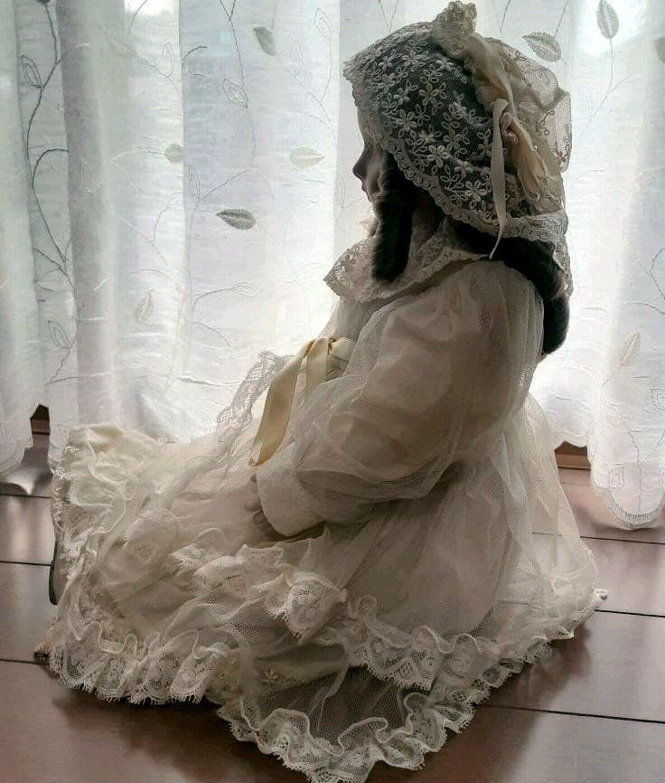 人形　和製ビスクドール　1983年