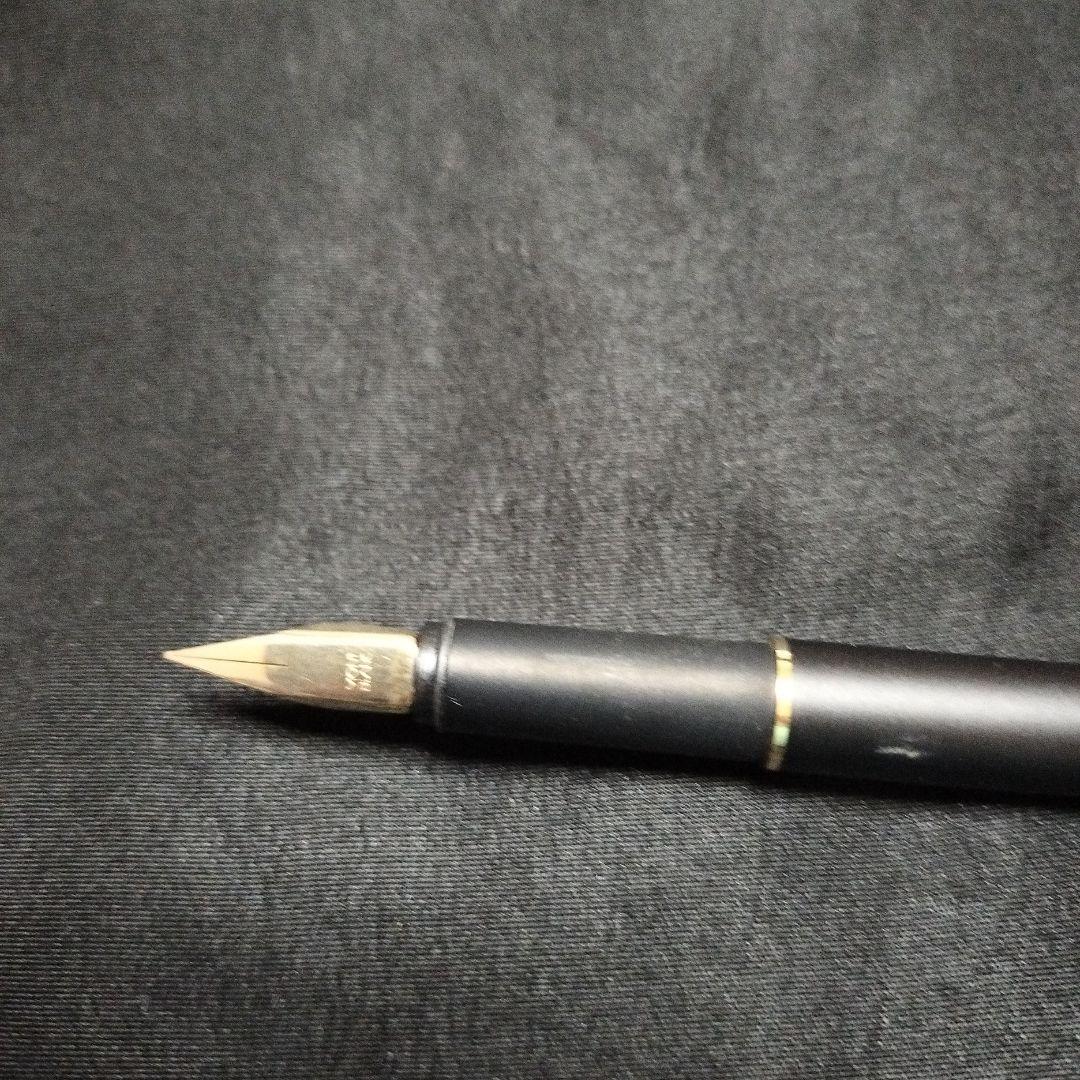 MONT BLANC ブラック 万年筆 インクカートリッジ付き