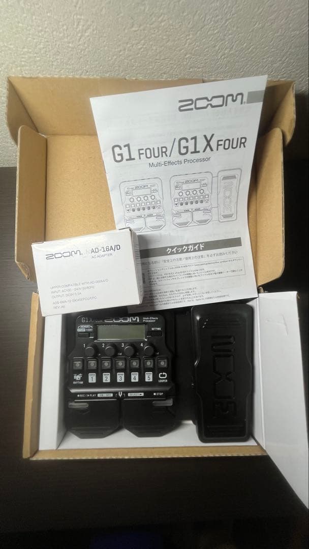 ZOOM G1 FOUR/G1X FOUR マルチエフェクター