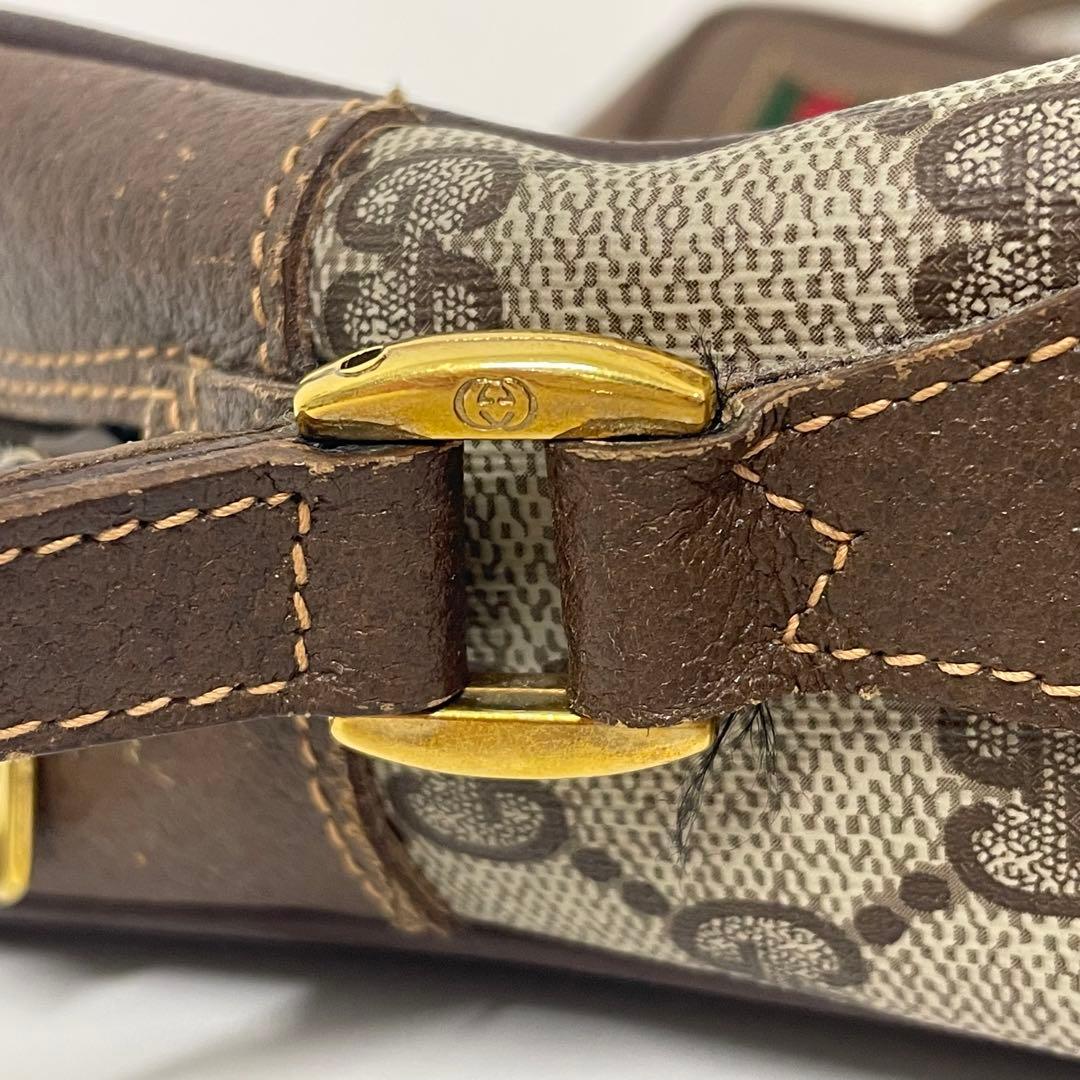 【TK】GUCCI グッチ オールドグッチ シェリーライン ショルダーバッグ