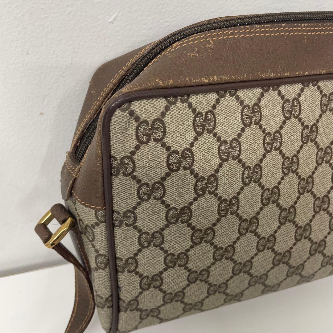 【TK】GUCCI グッチ オールドグッチ シェリーライン ショルダーバッグ