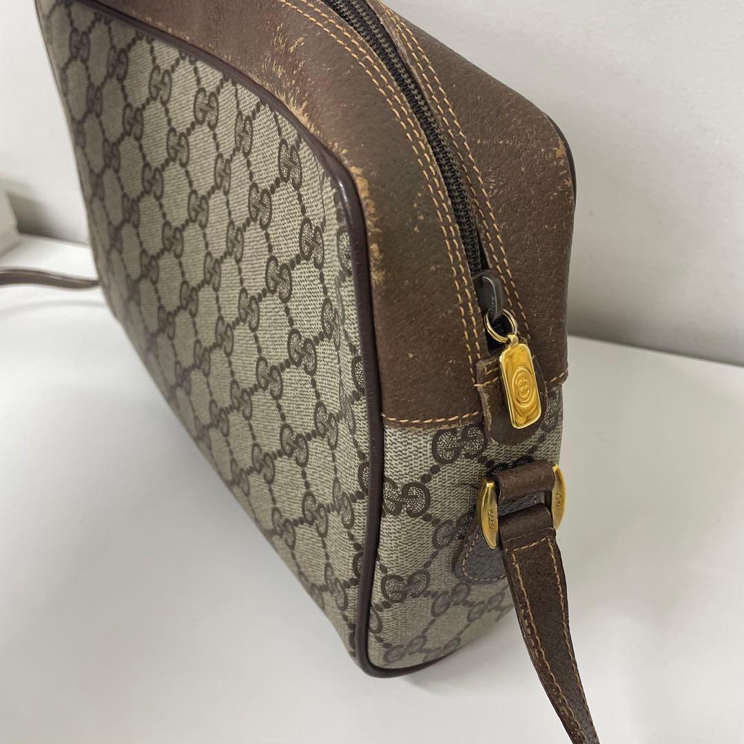 【TK】GUCCI グッチ オールドグッチ シェリーライン ショルダーバッグ