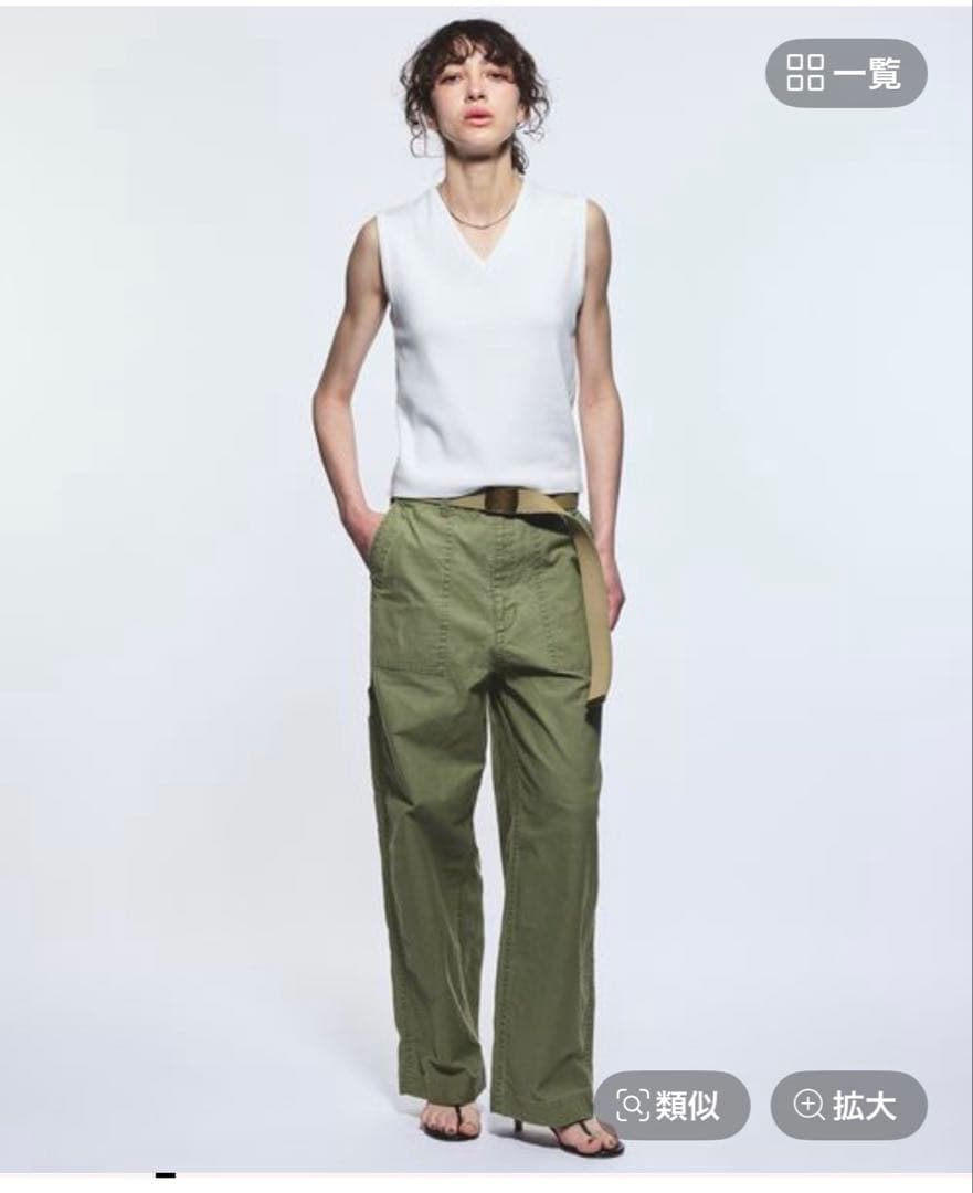 BRILL★ブリル★カーゴパンツ　カーキ　38