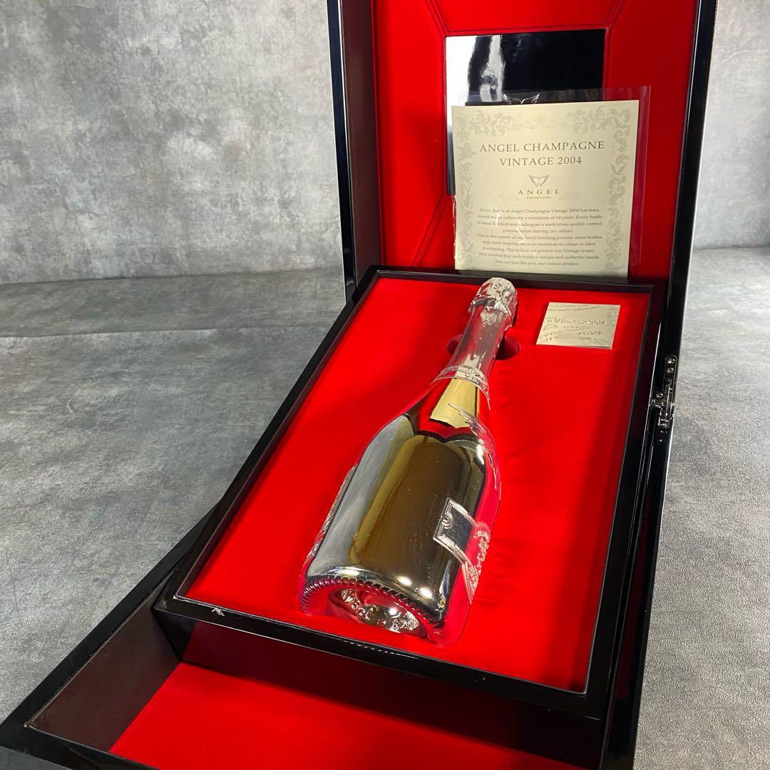 エンジェル シャンパン プラチナ　ヴィンテージ　2004 ケース付き　507