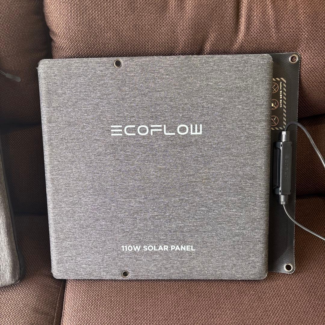 ECOFLOW ポータブル電源用ソーラーパネル