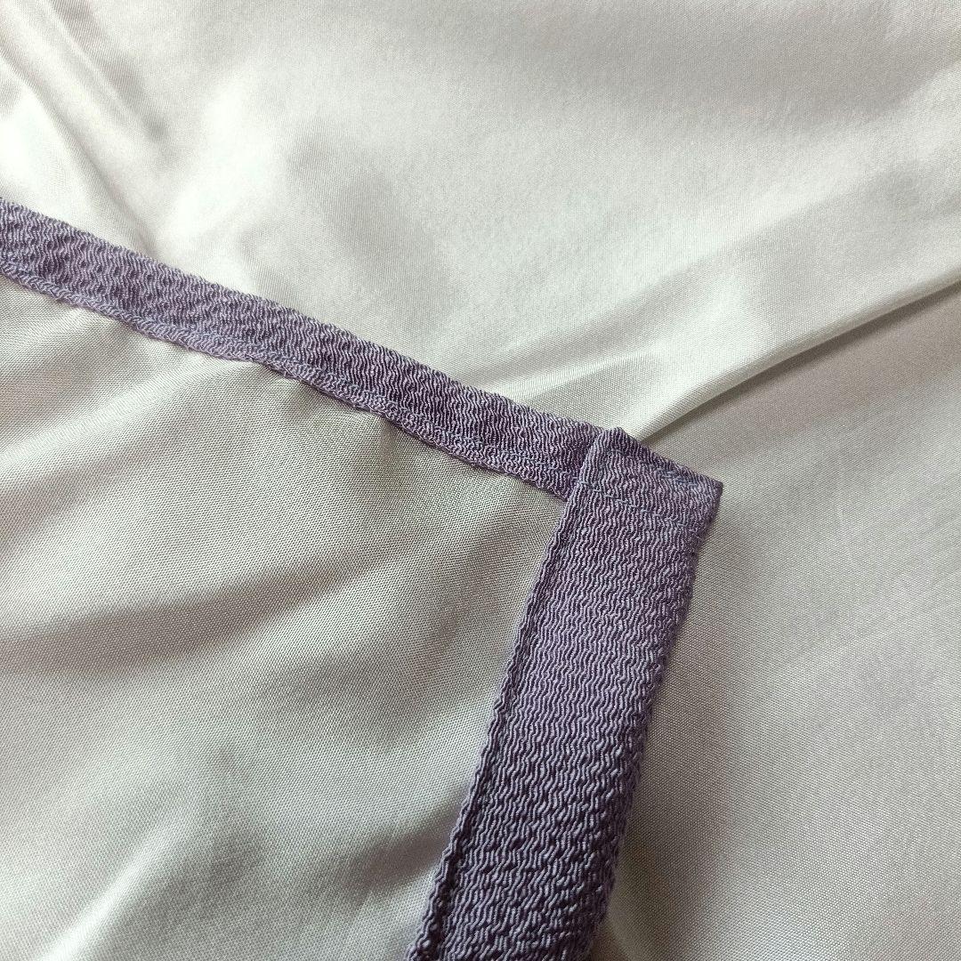 弓道　着物　袷　正絹　一つ紋