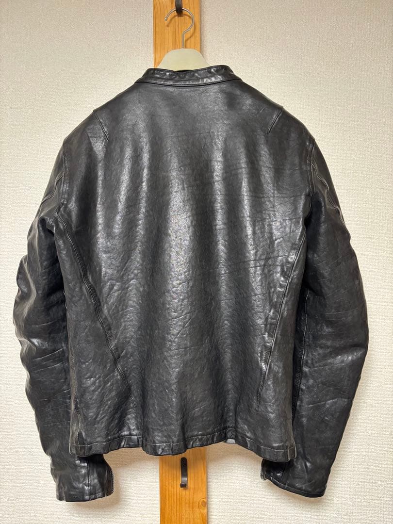 ISAMU KATAYAMA BACKLASH ベルギーショルダー　革ジャン