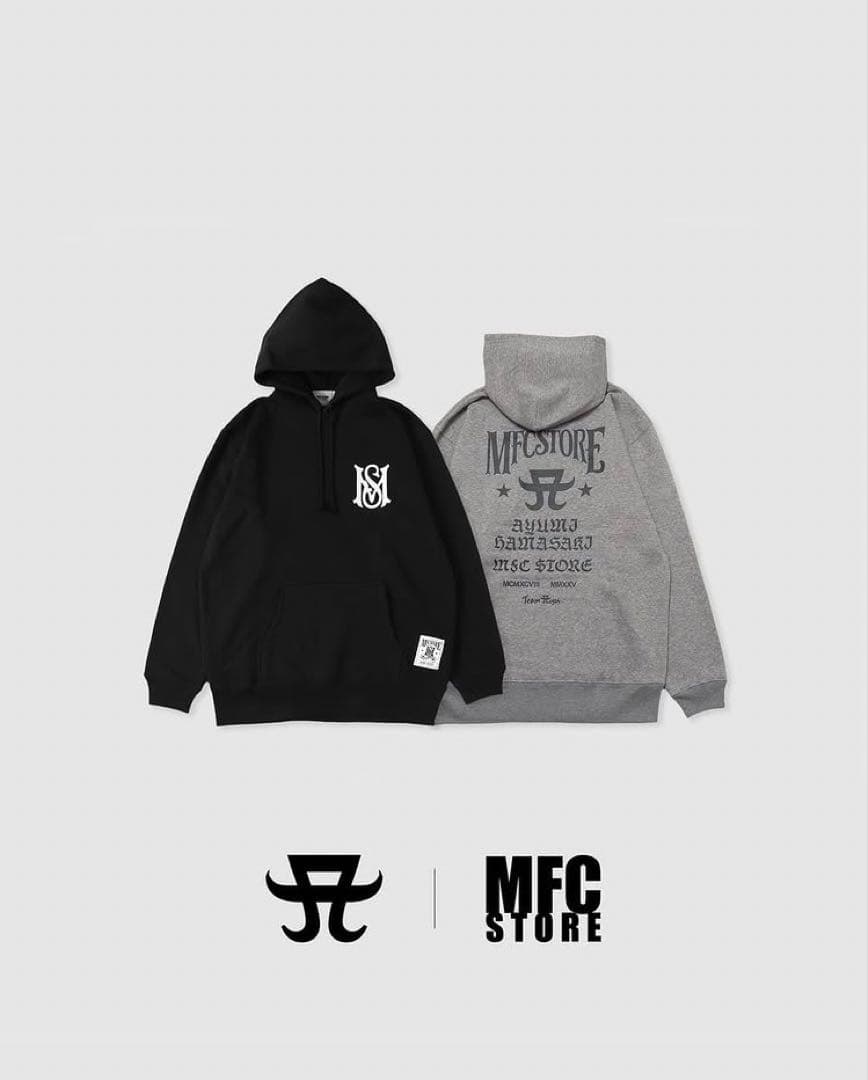 浜崎あゆみ　MFC STORE フーディー　パーカー　ブラック　M　仙台限定