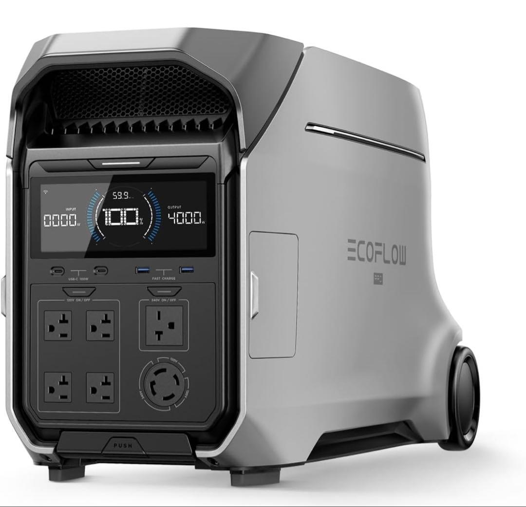 5年保証 EcoFlow DELTA Pro3 ポータブル電源 4エコフロー