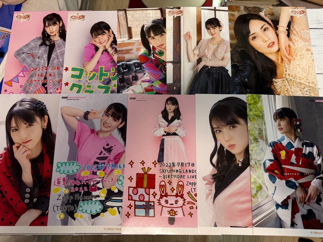 道重さゆみ ⑨ A5ワイド生写真 2022年 39枚セット