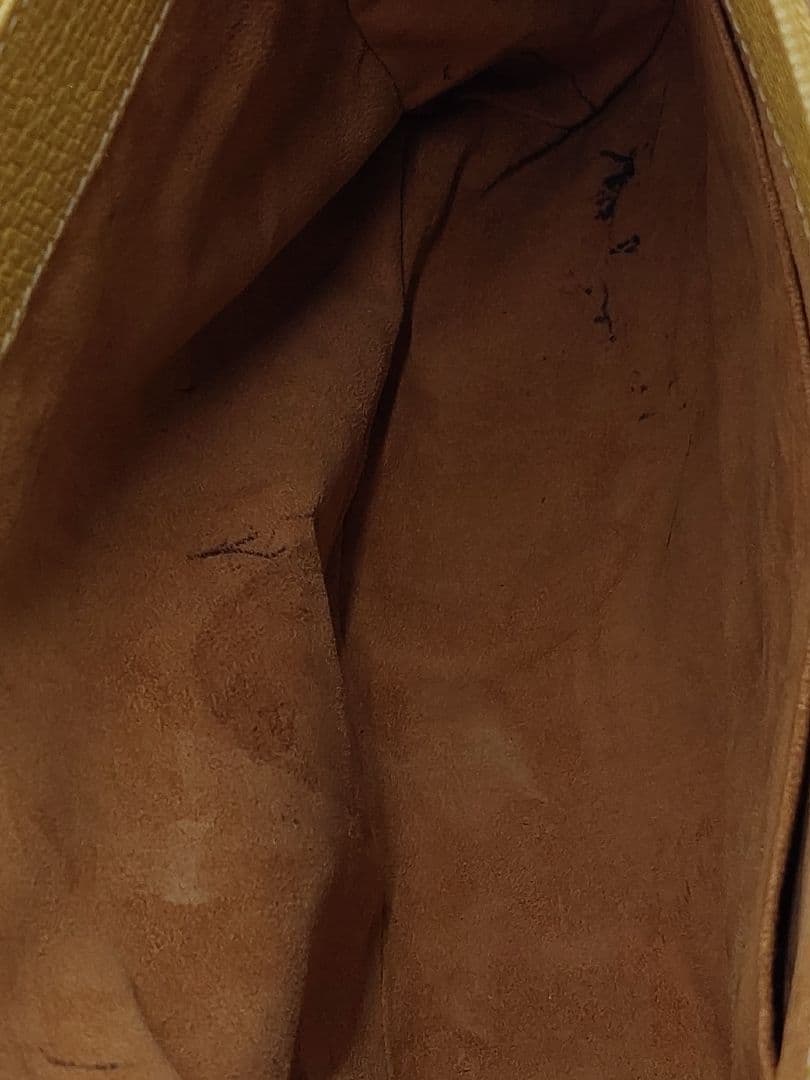 ヴィンテージ ロエベ LOEWE イエロー ハンドバッグ 現状品