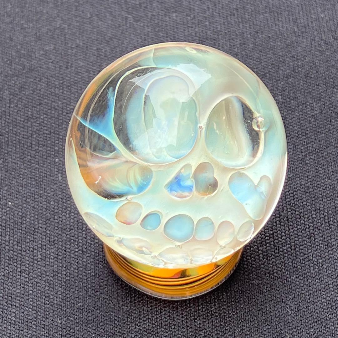 XODAS マ-ブル Marble ボロシリケイトガラス　Bob Skull