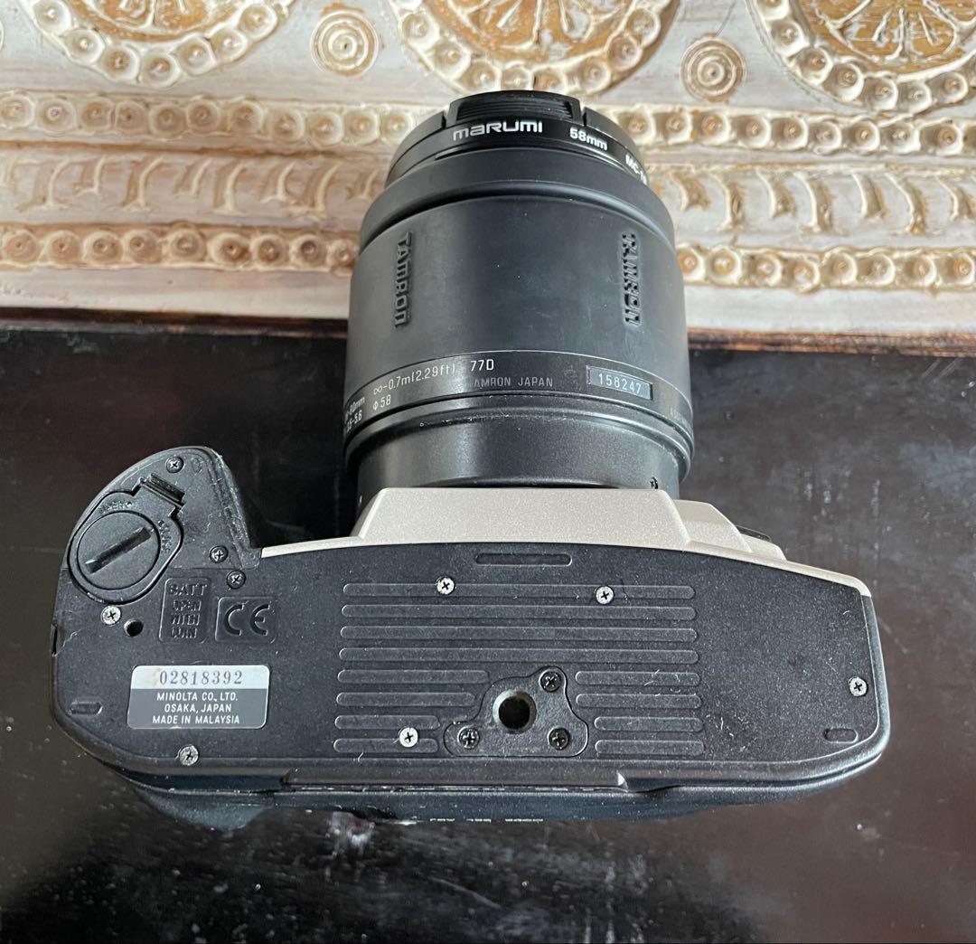 MINOLTA Sweet 一眼レフカメラ TAMRONレンズ