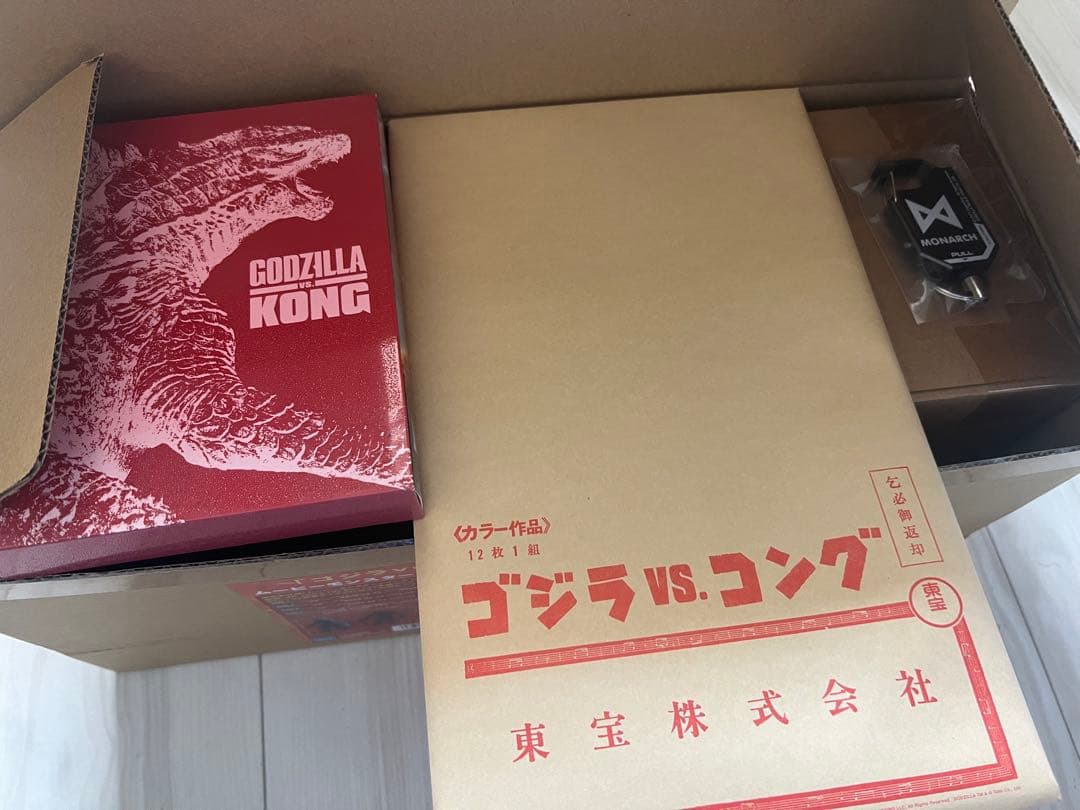 ゴジラvsコング限定生産4枚組 限定ムービーモンスターシリーズ付き