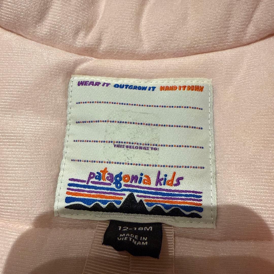 【ゆり】パタゴニア　ジャンプスーツ　12-18M ピンク