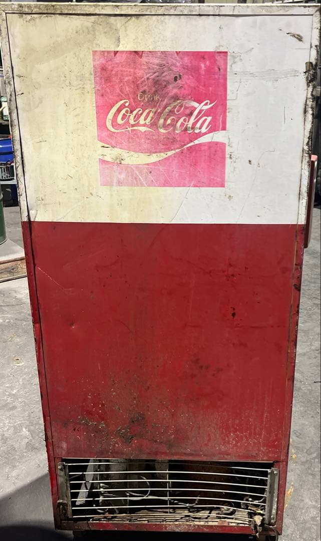 コカコーラ 冷蔵庫(ジャンク品)