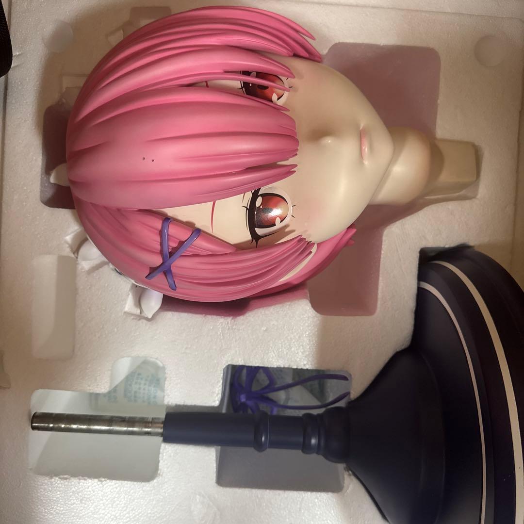 とっとと。Re:ゼロから始める異世界生活。ラム胸像。リゼロ