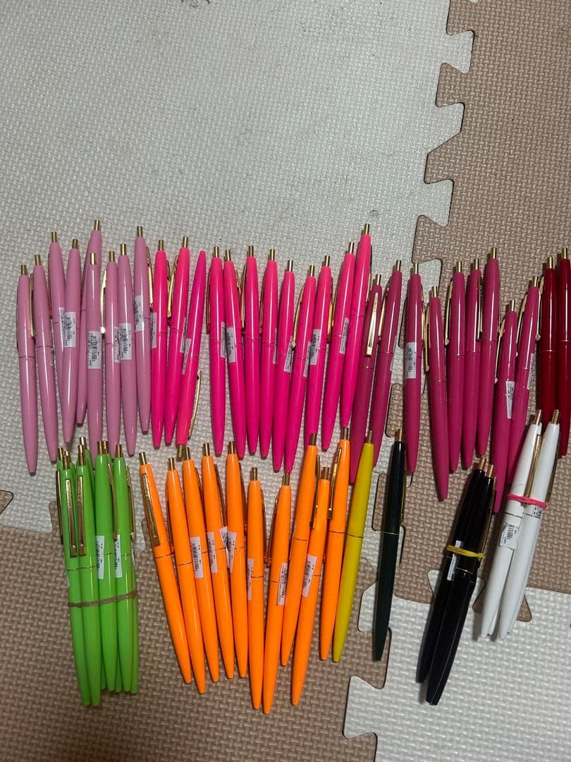 Bicカラフルボールペンセット 62本セット