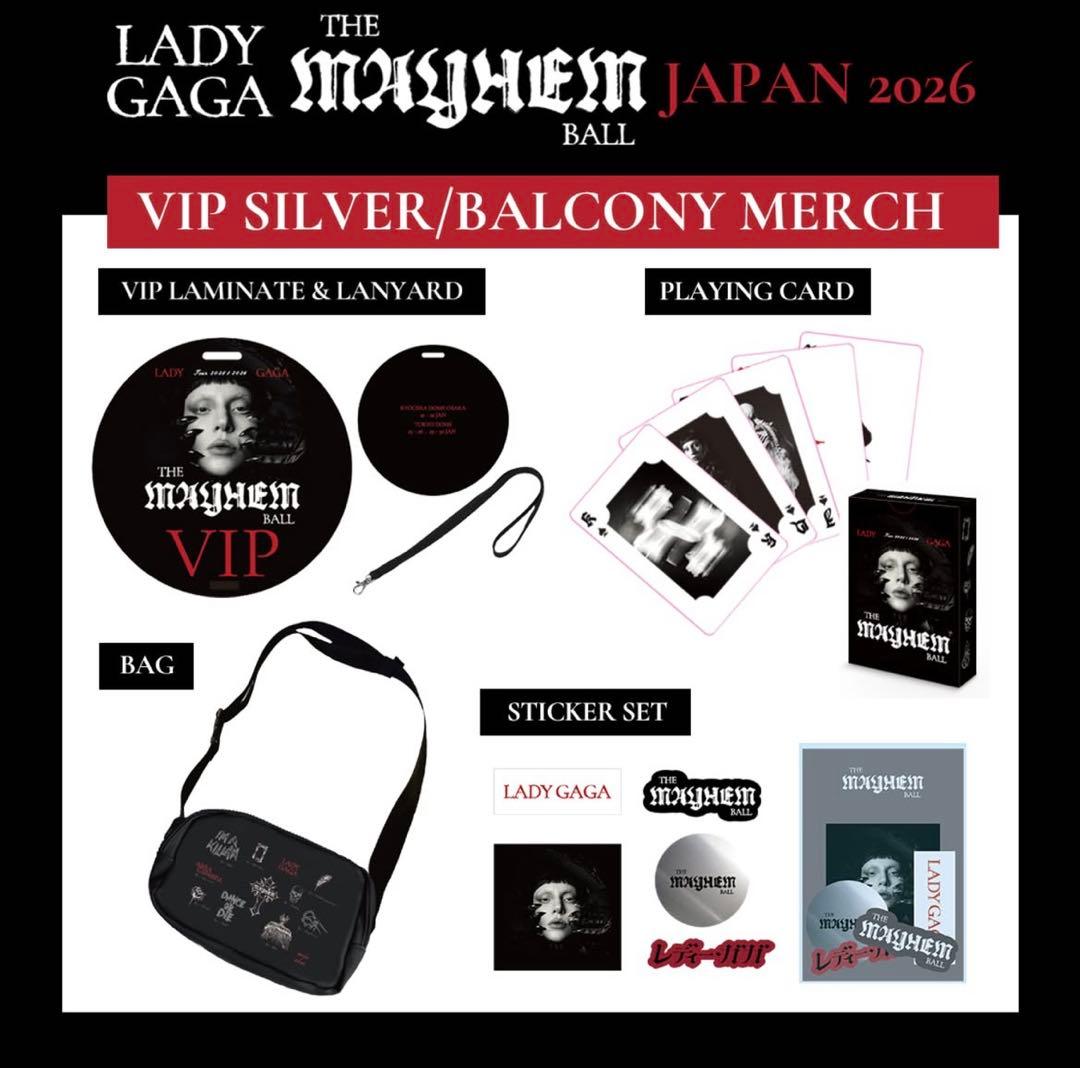 LADY GAGA VIP グッズ