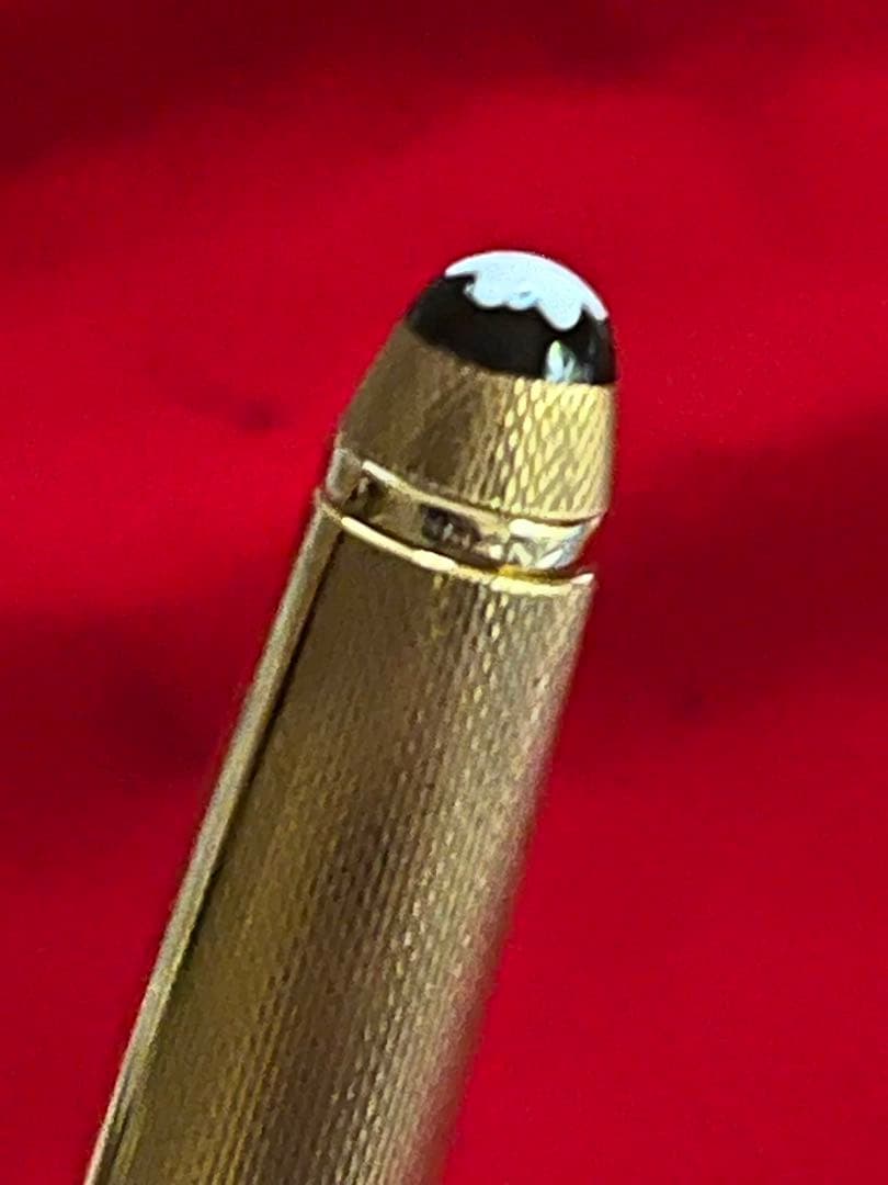 モンブランボールペン マイスターシュテュック ソリテール ゴールド❗️綺麗‼️