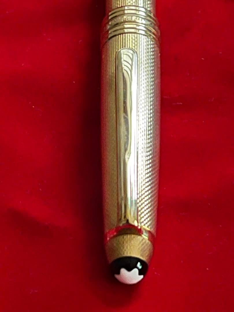 モンブランボールペン マイスターシュテュック ソリテール ゴールド❗️綺麗‼️