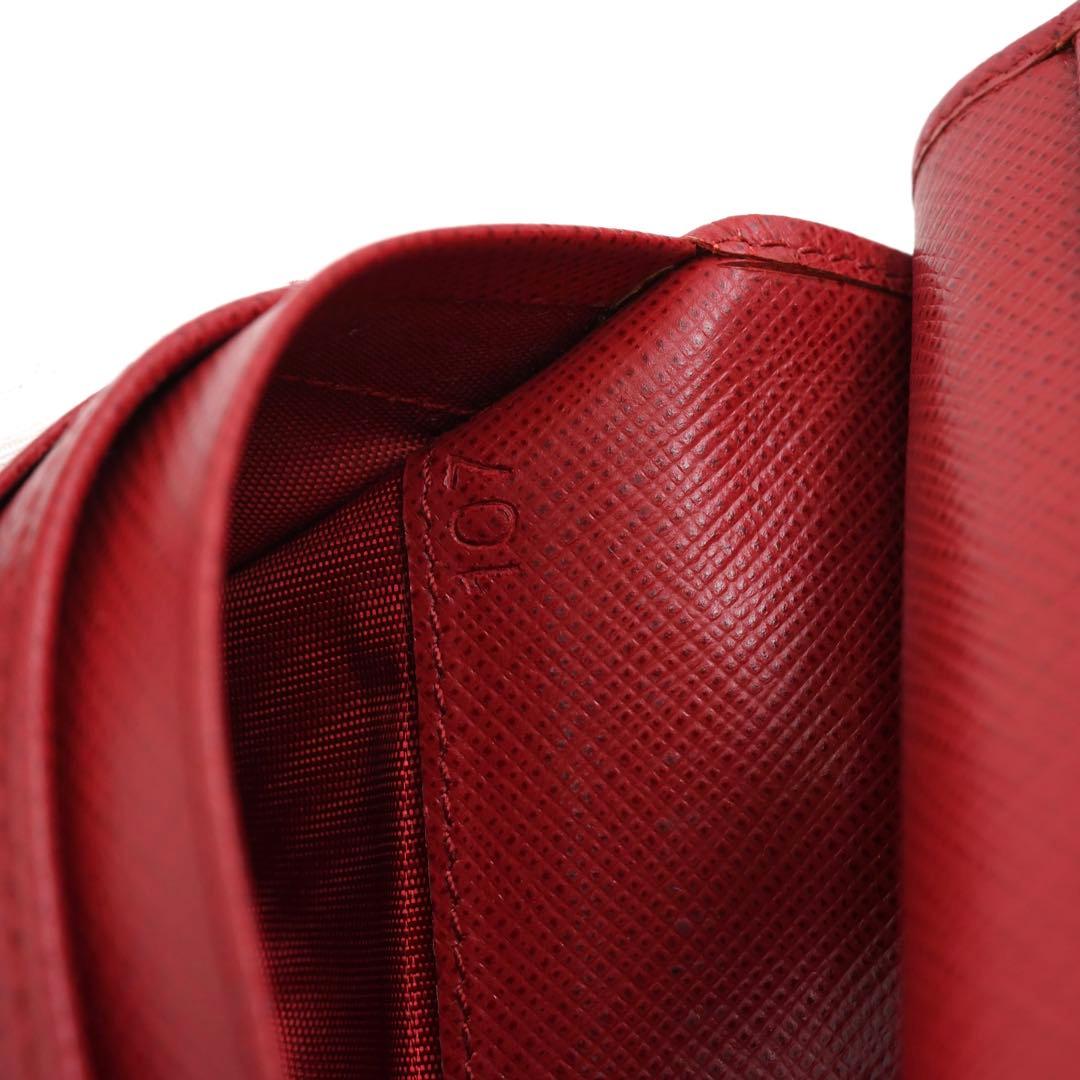 ✨新品未使用✨　PRADA ミニ財布　サフィアーノ　アイコン　二つ折り