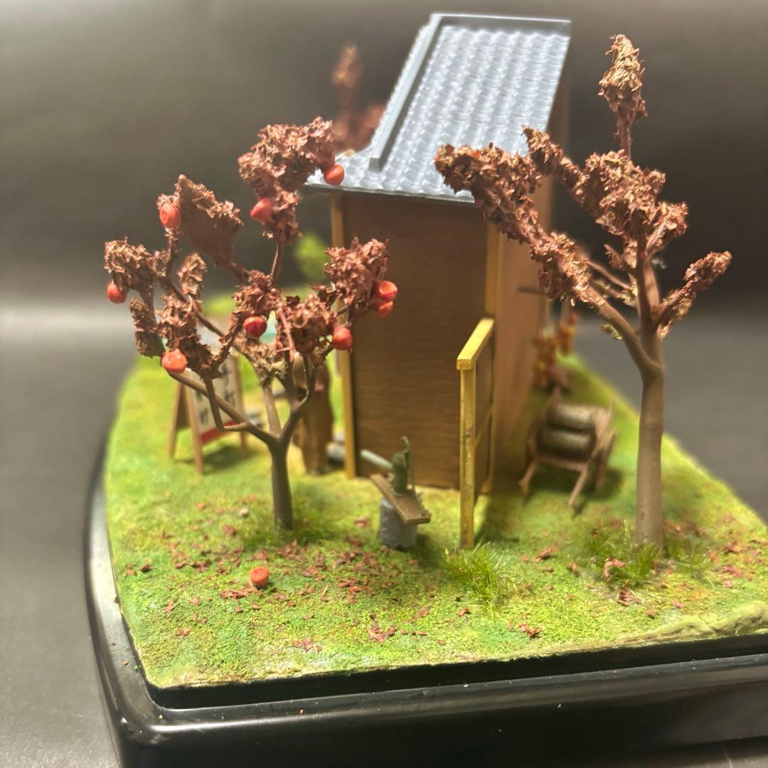 マイクロエース　風物詩　そば屋　完成品　ジオラマ