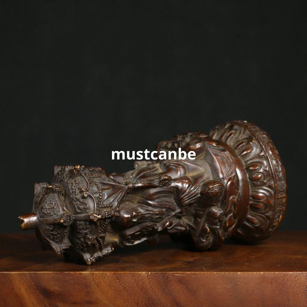 銅製 三清三聖仏像 玉清上清太清 仏堂 置物 工芸品