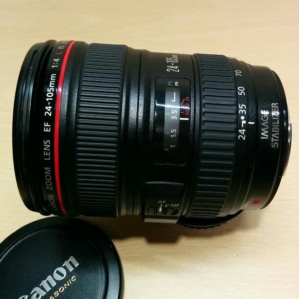 美品 高級レンズ Canon EF24-105mm F4 L ISM